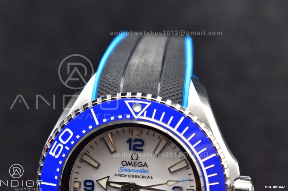 Black Versatile Ceramic Blue Best Seamaster White TF Deep 1078 Strap Ultra Edition 1:1 Bezel Rubber A 6000M SS on Dial 0821
